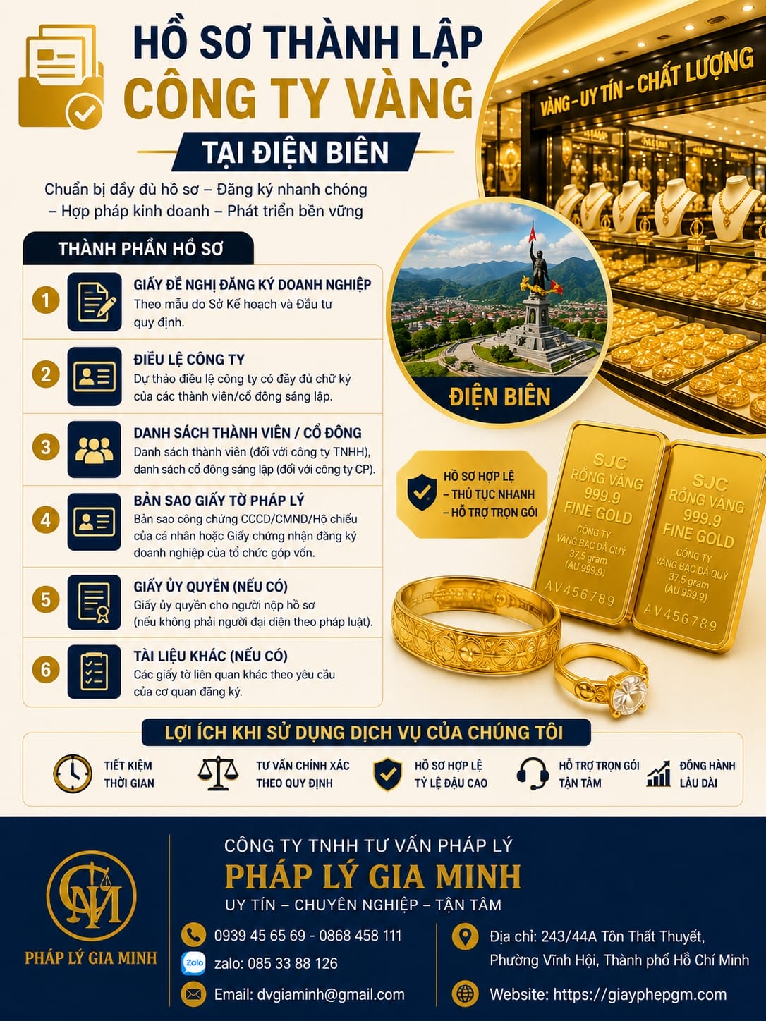 Thành Lập Công Ty Kinh Doanh Vàng Tại Điện Biên – Điều Kiện, Hồ Sơ Và Kinh Nghiệm Thực Tế Từ Chuyên Gia 9 Hồ sơ thành lập công ty vàng tại Điện Biên