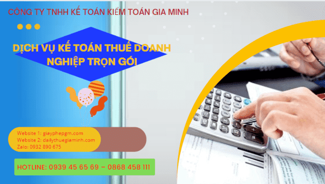 Dịch vụ kế toán thuế doanh nghiệp trọn gói tại Ninh Thuận