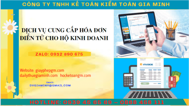 Dịch vụ hóa đơn điện tử dành cho hộ kinh doanh tại Phú Thọ