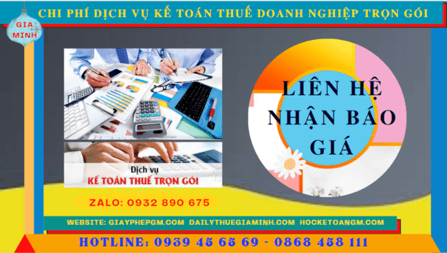 Bảng giá dịch vụ kế toán doanh nghiệp ở Phú Yên 