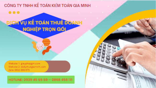 Dịch vụ kế toán thuế doanh nghiệp trọn gói tại Quảng Trị