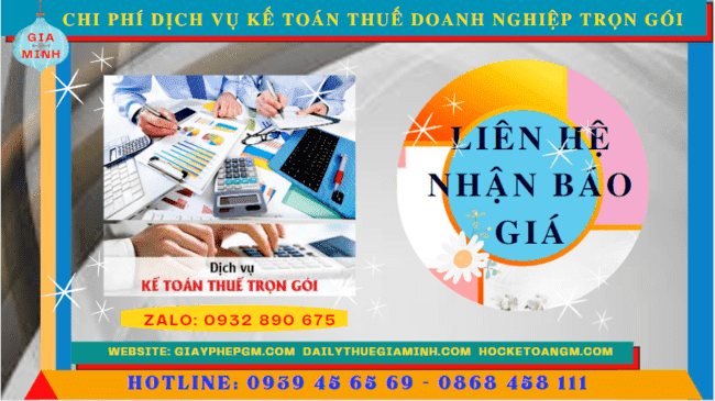 Bảng giá dịch vụ kế toán doanh nghiệp ở Hải Dương 