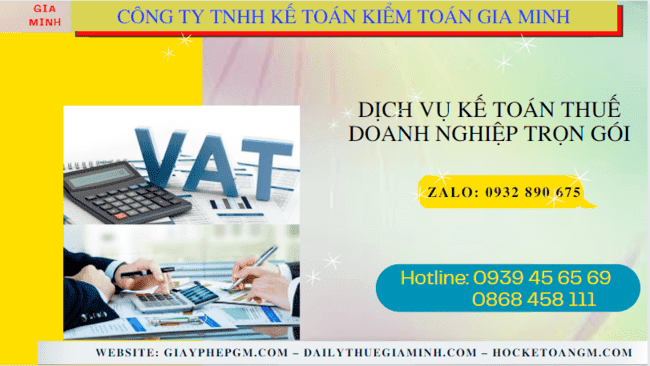DỊCH VỤ KẾ TOÁN THUẾ DOANH NGHIỆP TRỌN GÓI TẠI VĨNH PHÚC 8 Đơn vị cung cấp dịch vụ kế toán thuế doanh nghiệp ở Vĩnh Phúc
