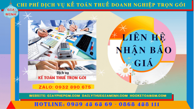 Bảng giá dịch vụ kế toán doanh nghiệp ở Thành Phố Hưng Yên 