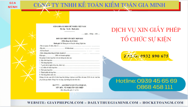 Dịch Vụ Xin Giấy Phép Tổ Chức Sự Kiện Nhanh Chóng & Uy Tín Tại Hà Tĩnh 4 Dịch vụ xin giấy phép tổ chức sự kiện chuyên nghiệp tại Hà Tĩnh