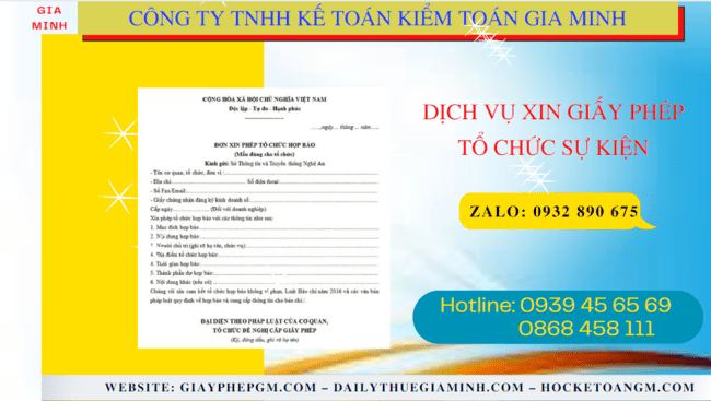 DỊCH VỤ XIN GIẤY PHÉP TỔ CHỨC SỰ KIỆN TẠI QUẢNG TRỊ 4 Dịch vụ xin giấy phép tổ chức sự kiện chuyên nghiệp tại Quảng Trị