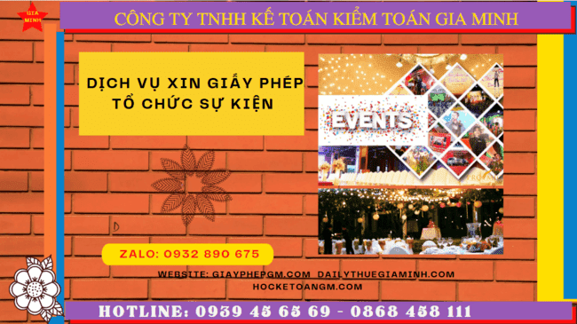 DỊCH VỤ XIN GIẤY PHÉP TỔ CHỨC SỰ KIỆN TẠI QUẢNG NAM 6 Thủ tục xin giấy phép tổ chức sự kiện trọn gói tại Quảng Nam