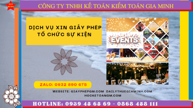 DỊCH VỤ XIN GIẤY PHÉP TỔ CHỨC SỰ KIỆN TẠI KHÁNH HÒA 6 Thủ tục xin giấy phép tổ chức sự kiện trọn gói tại Khánh Hòa