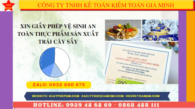 Thủ tục xin giấy phép vệ sinh an toàn thực phẩm cho cơ sở sản xuất trái cây sấy tại Huế 4 Điều kiện xin cấp giấy phép an toàn thực phẩm sản xuất trái cây sấy tại Huế