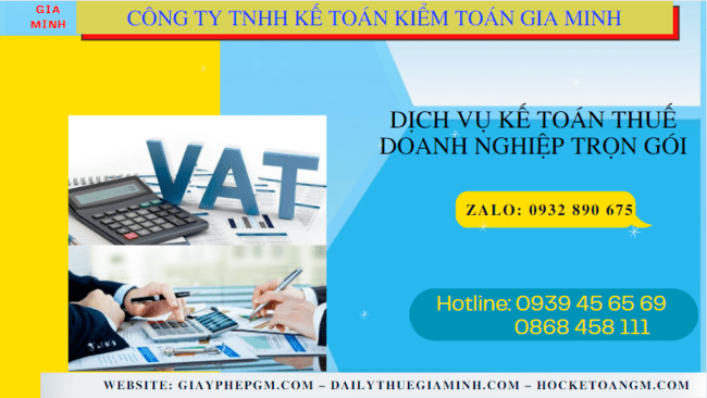 Đơn vị cung cấp dịch vụ kế toán thuế doanh nghiệp ở Cao Bằng 