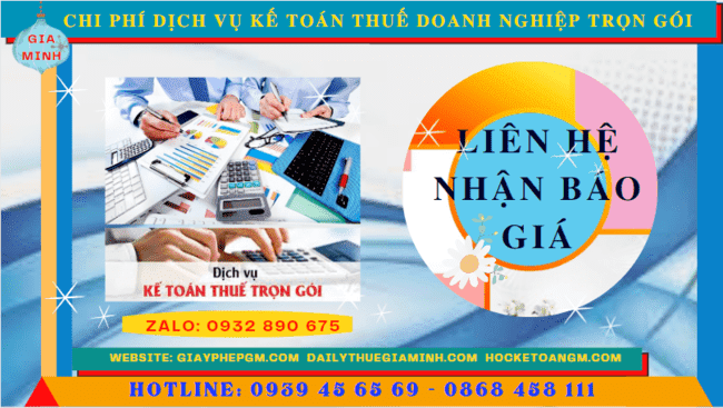 Bảng giá dịch vụ kế toán doanh nghiệp ở Nam Định 