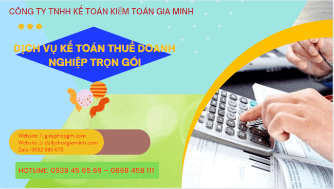 Dịch vụ kế toán thuế doanh nghiệp trọn gói tại Hà Nam