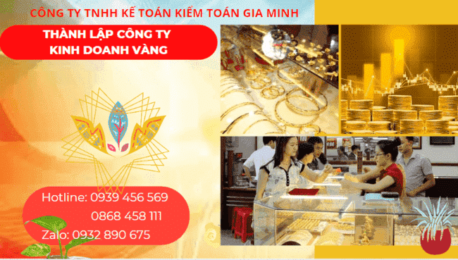 Thành lập công ty kinh doanh vàng tại nghệ an 4 Thành lập doanh nghiệp kinh doanh vàng tại Nghệ An
