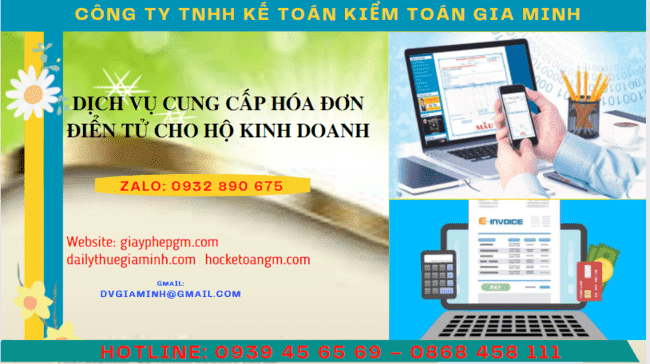 DỊCH VỤ CUNG CẤP HÓA ĐƠN ĐIỆN TỬ CHO HỘ KINH DOANH TẠI THỪA THIÊN HUẾ 3 Dịch vụ hóa đơn điện tử dành cho hộ kinh doanh tại Thừa Thiên Huế