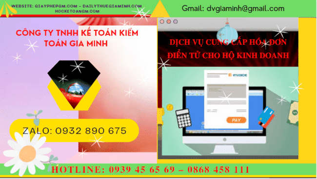 Dịch vụ cung cấp hóa đơn điện tử cho hộ kinh doanh tại thành phố huế 4 Đăng ký dịch vụ cung cấp hóa đơn điện tử cho hộ kinh doanh tại Thành Phố Huế