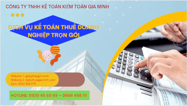Dịch vụ kế toán thuế doanh nghiệp trọn gói tại Hải Dương