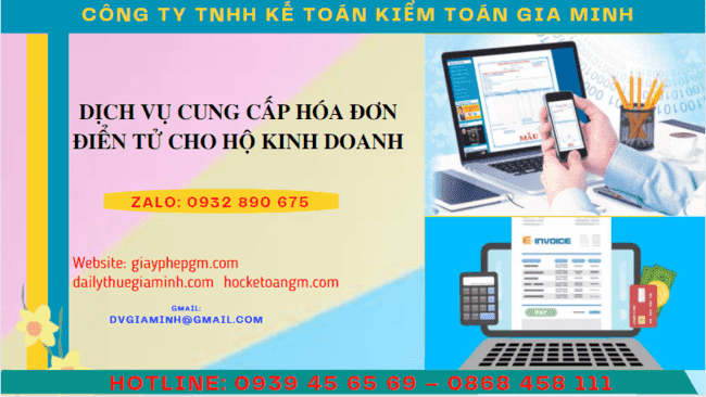 Dịch vụ hóa đơn điện tử dành cho hộ kinh doanh tại TP Hưng Yên