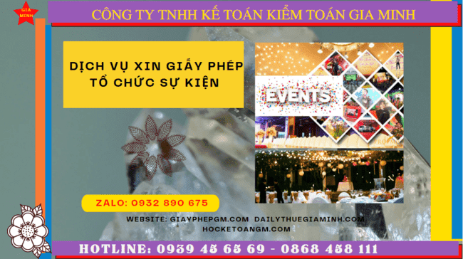 Dịch Vụ Xin Giấy Phép Tổ Chức Sự Kiện Uy Tín & Nhanh Chóng Tại Nghệ An 6 Thủ tục xin giấy phép tổ chức sự kiện trọn gói tại Nghệ An