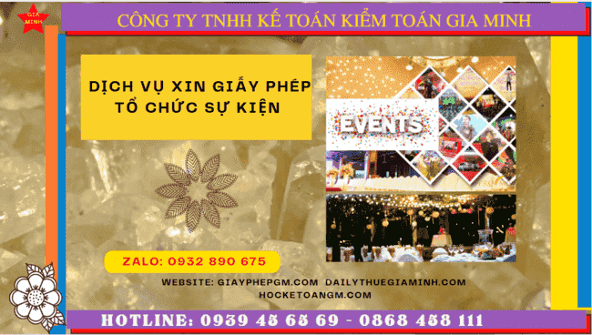 DỊCH VỤ XIN GIẤY PHÉP TỔ CHỨC SỰ KIỆN TẠI PHÚ YÊN 6 Thủ tục xin giấy phép tổ chức sự kiện trọn gói tại Phú Yên