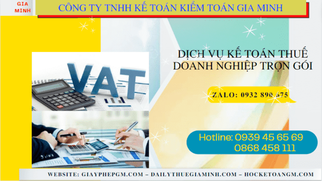 Đơn vị cung cấp dịch vụ kế toán thuế doanh nghiệp ở Tuyên Quang 