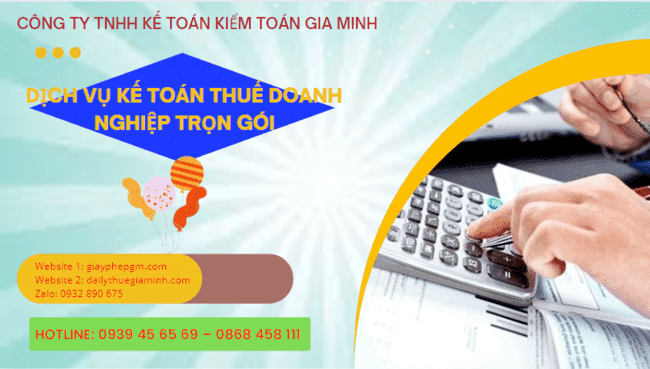 Dịch vụ kế toán thuế doanh nghiệp trọn gói tại Nam Định