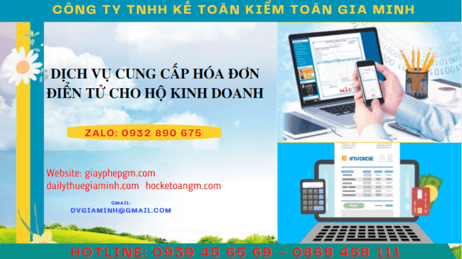 Dịch vụ cung cấp hóa đơn điện tử cho hộ kinh doanh tại Thành phố Thủ Đức = TPHCM