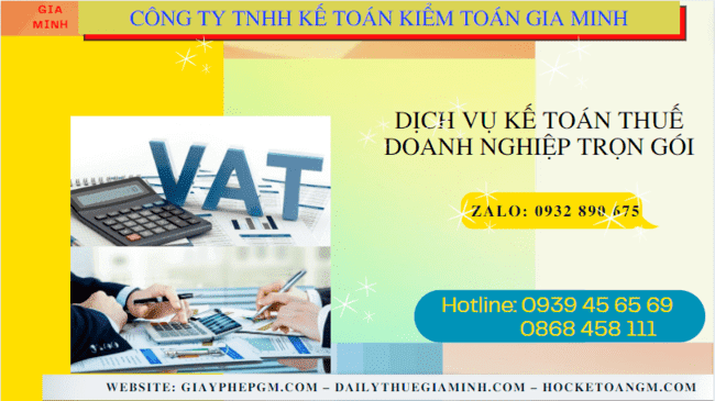 Dịch vụ kế toán thuế doanh nghiệp trọn gói tại Điện Biên 4 Đơn vị cung cấp dịch vụ kế toán thuế doanh nghiệp ở Điện Biên
