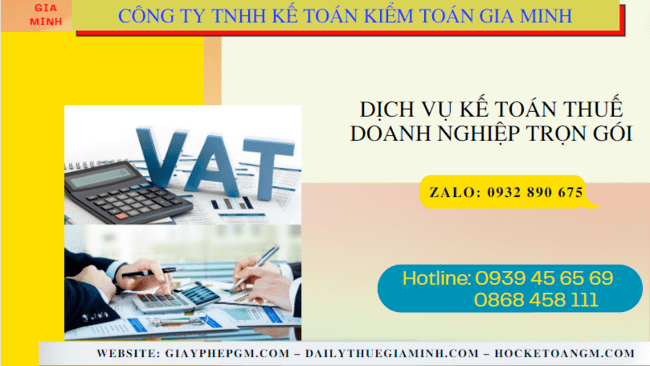 Đơn vị cung cấp dịch vụ kế toán thuế doanh nghiệp ở Hòa Bình 