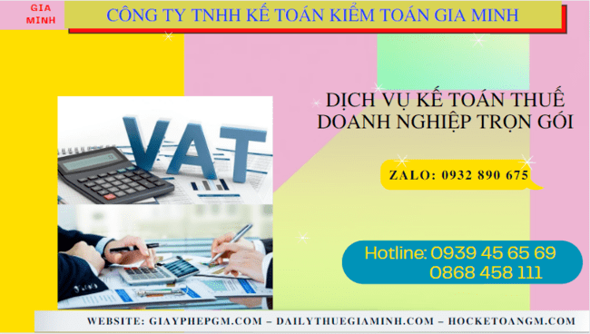 Đơn vị cung cấp dịch vụ kế toán thuế doanh nghiệp ở Lai Châu 