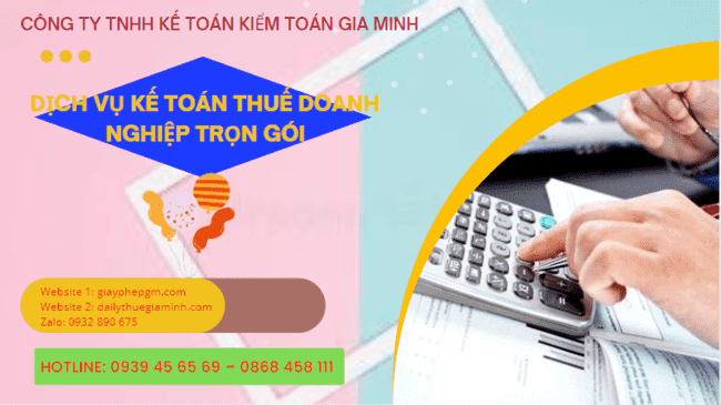 Dịch vụ kế toán thuế doanh nghiệp trọn gói tại Bắc Giang