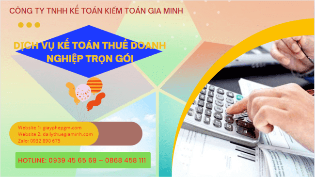Dịch vụ kế toán thuế doanh nghiệp trọn gói tại Bắc Kạn