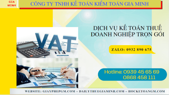 Đơn vị cung cấp dịch vụ kế toán thuế doanh nghiệp ở Sơn La 