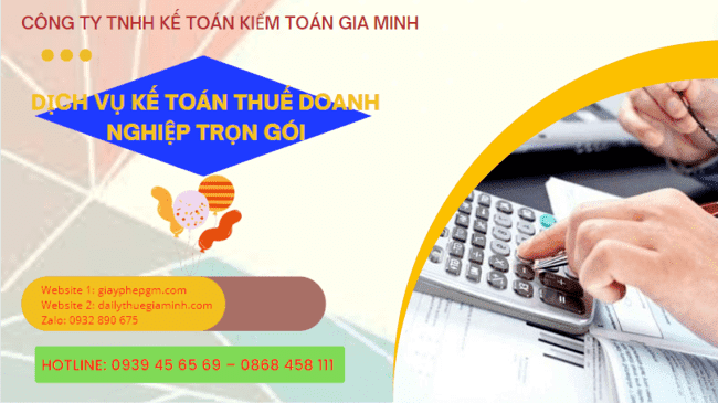 Dịch vụ kế toán thuế doanh nghiệp trọn gói tại Lạng Sơn