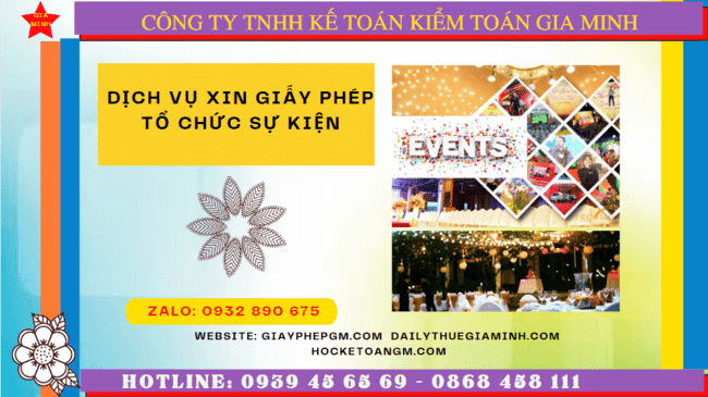Thủ tục xin giấy phép tổ chức sự kiện trọn gói tại thành phố Hải Phòng