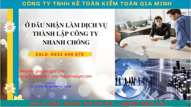 Dịch vụ thành lập công ty nhanh-trọn gói-giá-rẻ tại Quảng Nam