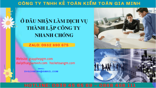 Dịch vụ thành lập công ty nhanh-trọn gói-giá-rẻ tại Nghệ An