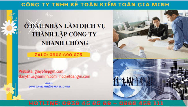 Dịch vụ thành lập công ty nhanh-trọn gói-giá-rẻ tại Quảng Bình