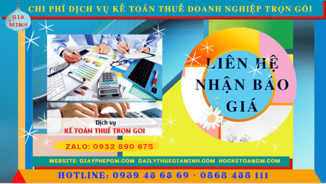 Bảng giá dịch vụ kế toán doanh nghiệp ở Hòa Bình 