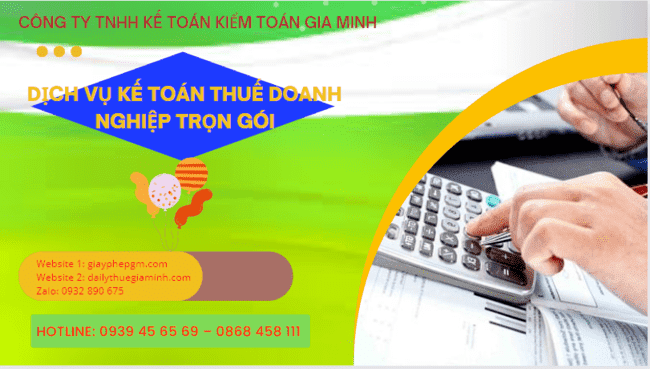 Dịch vụ kế toán thuế doanh nghiệp trọn gói tại Lào Cai
