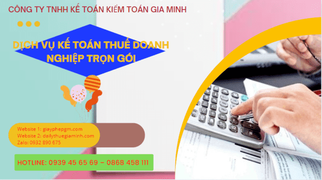 Dịch vụ kế toán thuế doanh nghiệp trọn gói tại Yên Bái