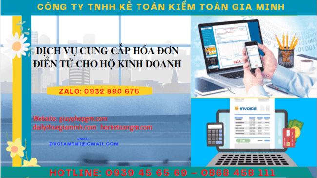 Dịch vụ hóa đơn điện tử dành cho hộ kinh doanh tại Bắc Ninh