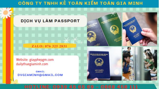 Dịch vụ tư vấn xin cấp hộ chiếu tại Việt Nam