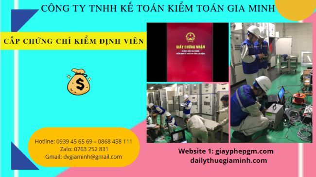 CẤP CHỨNG CHỈ KIỂM ĐỊNH VIÊN 4 Điều kiện cấp chứng chỉ kiểm định
