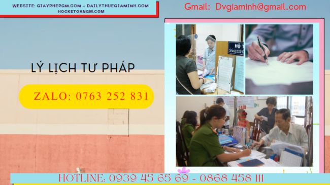 Dịch vụ làm lý lịch tư pháp 4 Làm lý lịch tư pháp như thế nào