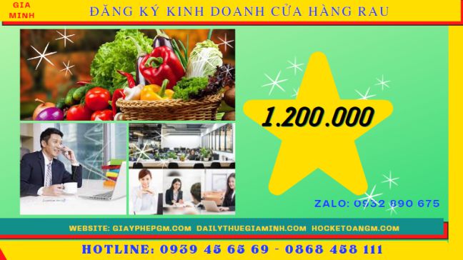 ĐĂNG KÝ GIẤY PHÉP KINH DOANH CỬA HÀNG RAU CỦ QUẢ 2 Chi phí mở cửa hàng rau củ quả sạch