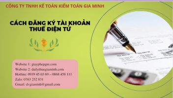 Cách đăng ký tài khoản thuế điện tử cho hộ kinh doanh