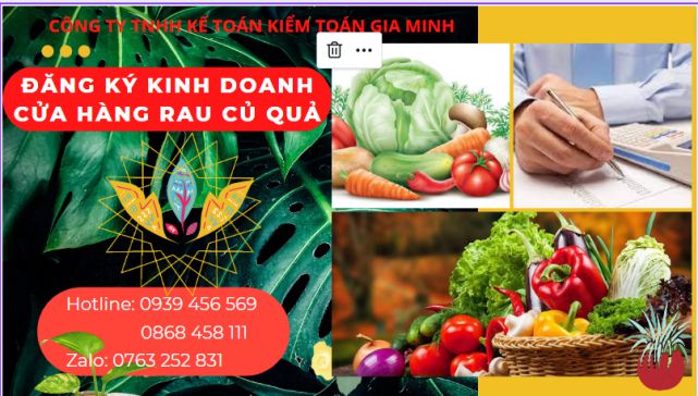 ĐĂNG KÝ GIẤY PHÉP KINH DOANH CỬA HÀNG RAU CỦ QUẢ 1 Điều kiện mở cửa hàng kinh doanh rau của quả sạch