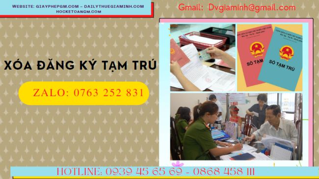 XÓA ĐĂNG KÝ TẠM TRÚ 5 Quy định mới về xóa tạm trú