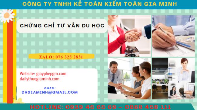 Thủ tục xin cấp chứng chỉ tư vấn du học 4 Quy định về chứng chỉ bồi dưỡng tư vấn