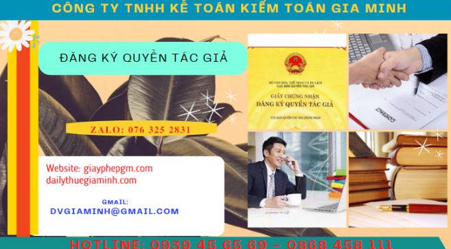 THỦ TỤC CẤP GIẤY CHỨNG NHẬN ĐĂNG KÝ QUYỀN TÁC GIẢ 5 Quy trình thực hiện đăng ký bản quyền tác giả